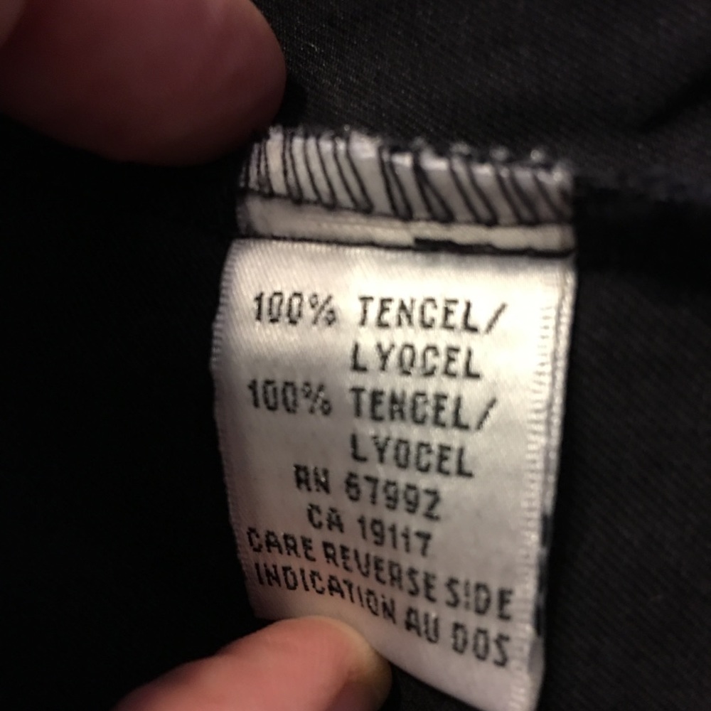 Talbots Black Lightweight Button Front Shirt Nwot - image 8